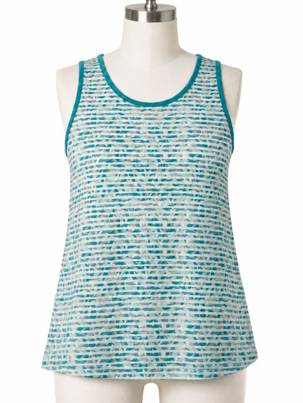 Columbia Omni-Freeze Cooling Tank Top XL Teal Racerback Athletic